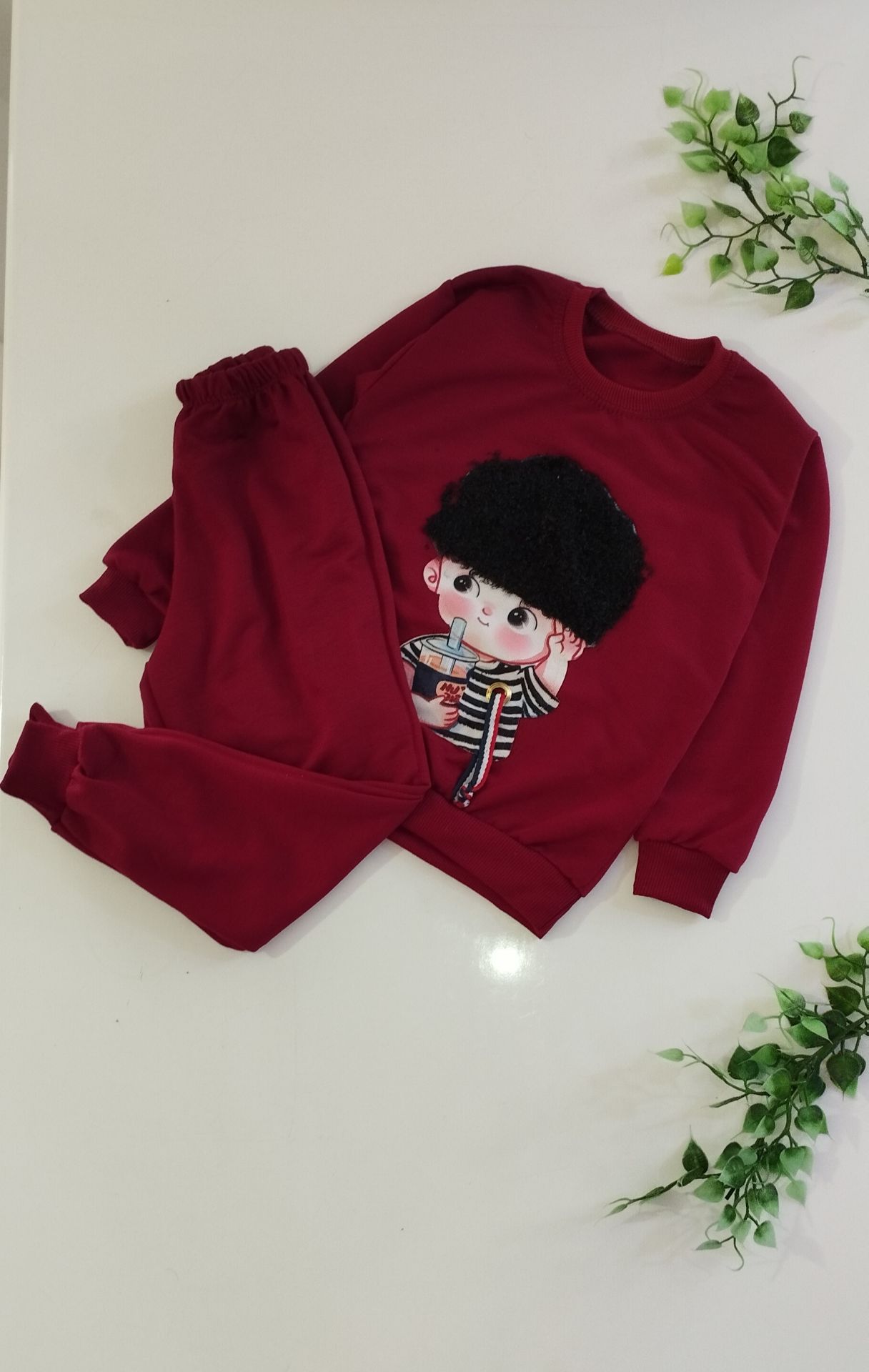 بلوز شلوار اسپرت موفرفری