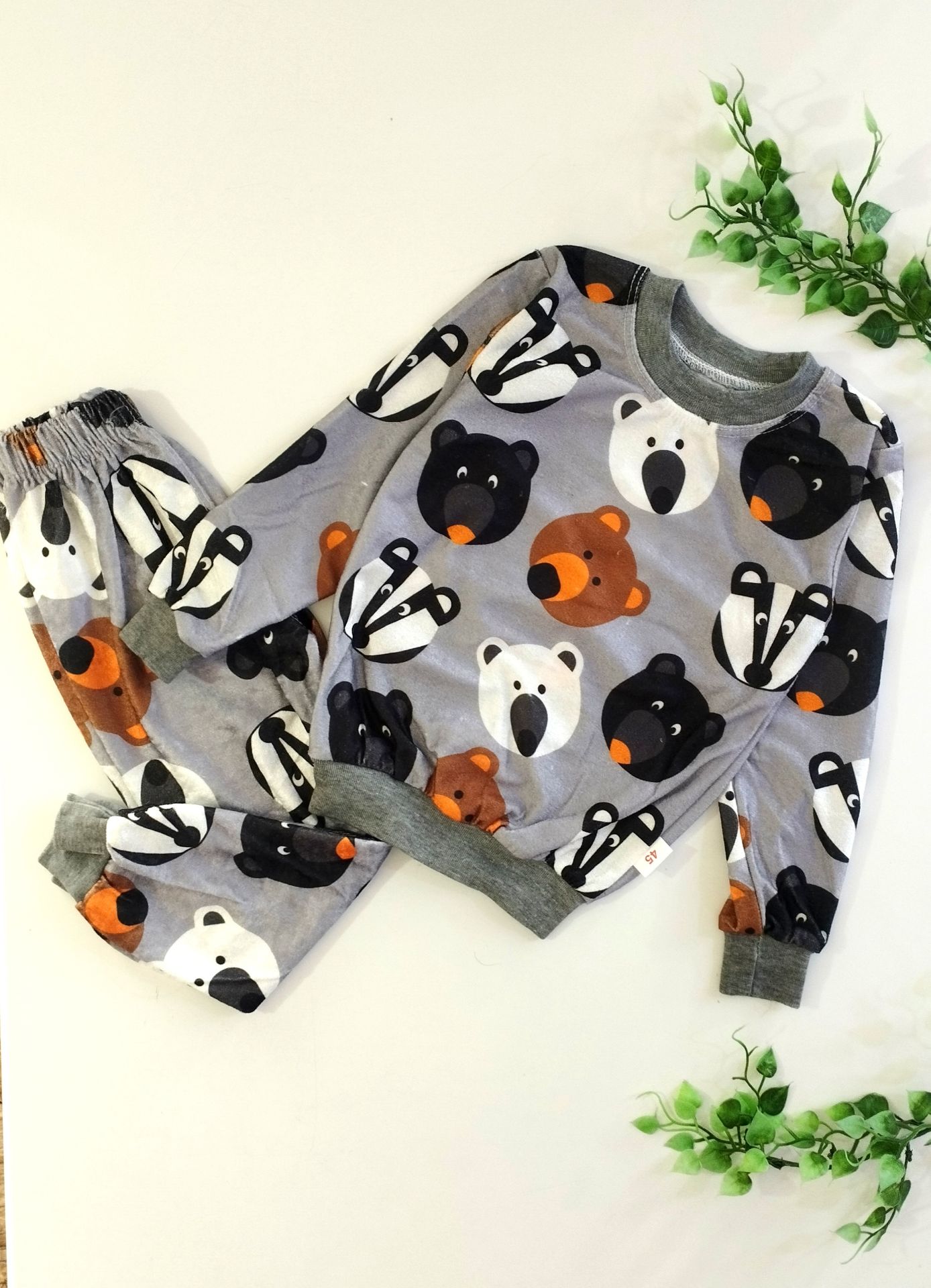 بلوز شلوار پسرانه مخمل