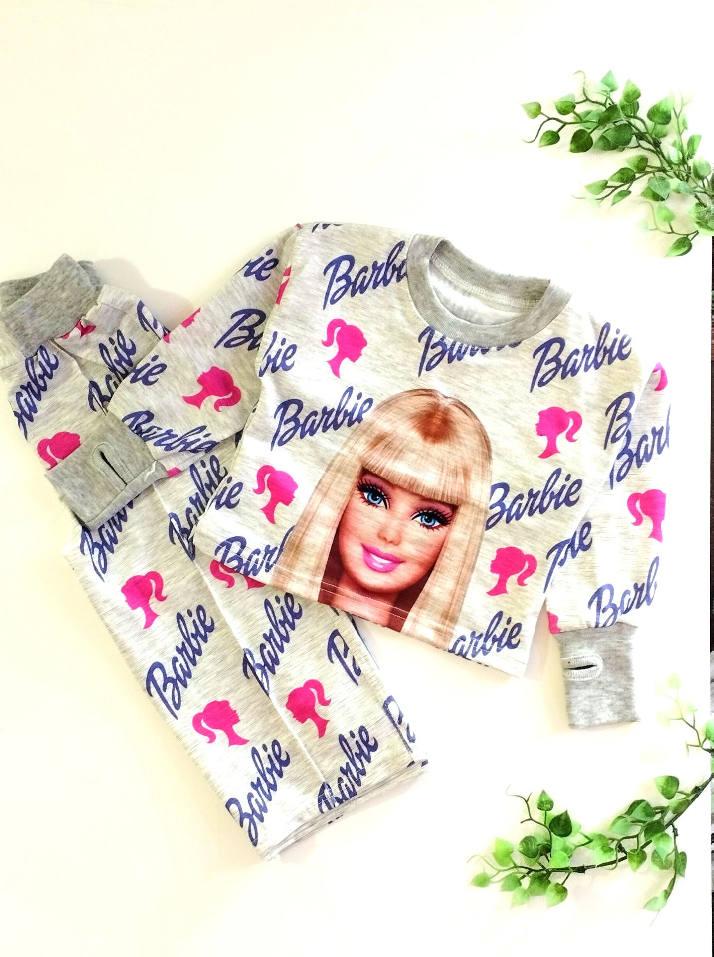 کراپ شلوار بگ ملانژ باربی