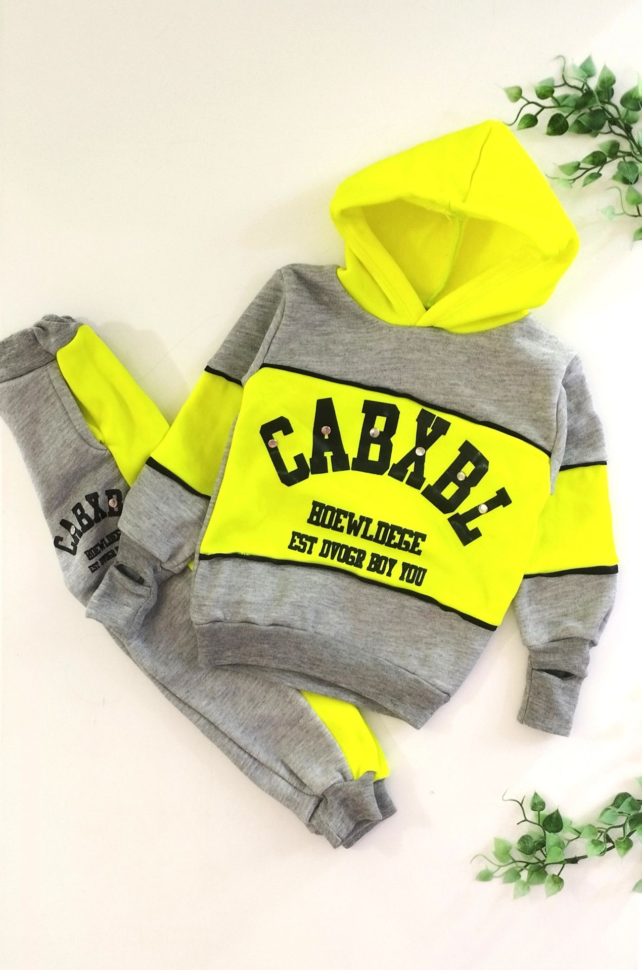 هودی شلوار اسپرت تو کورکی ضخیم