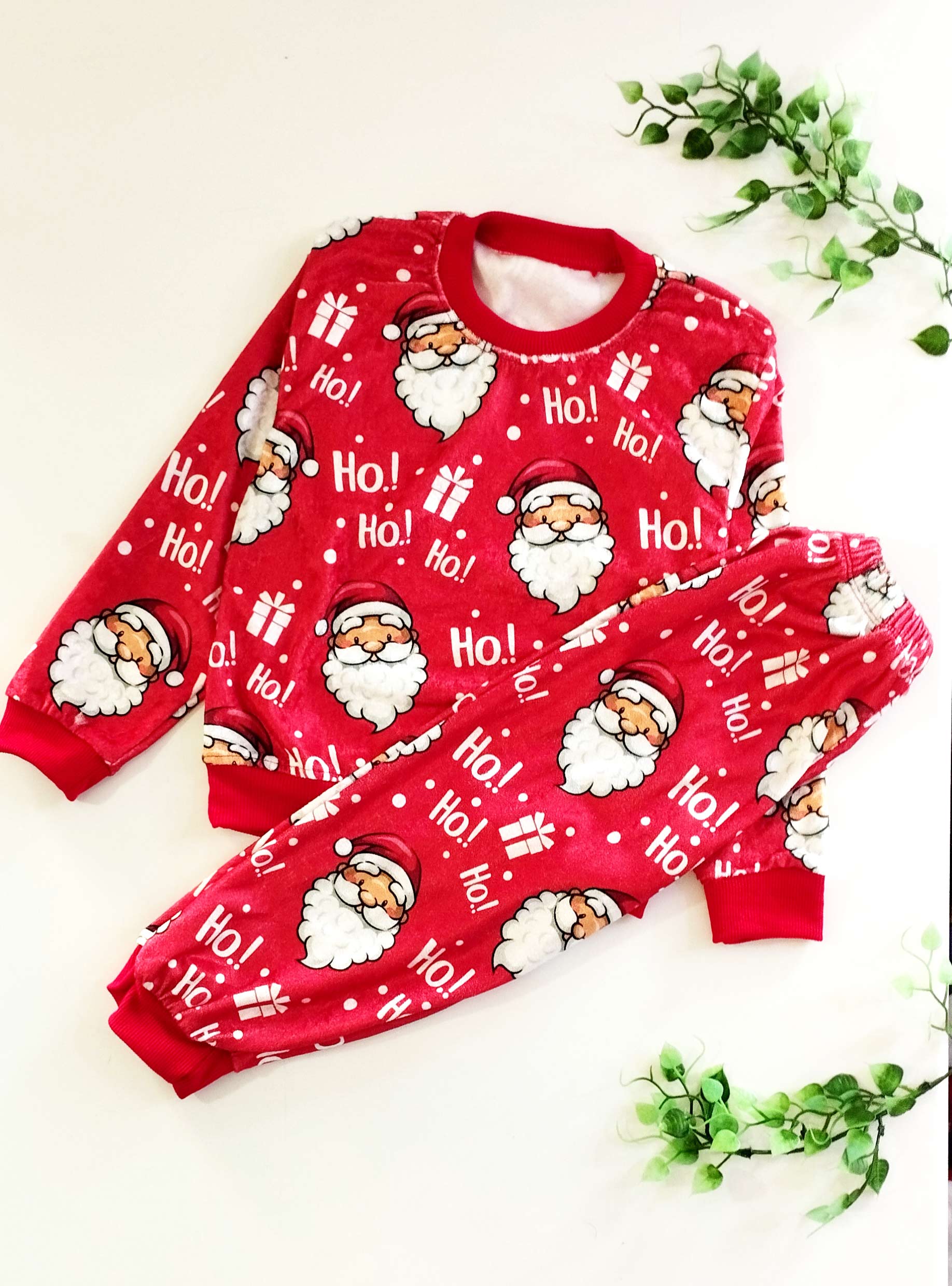 بلوز شلوار بابانوئل یلدایی