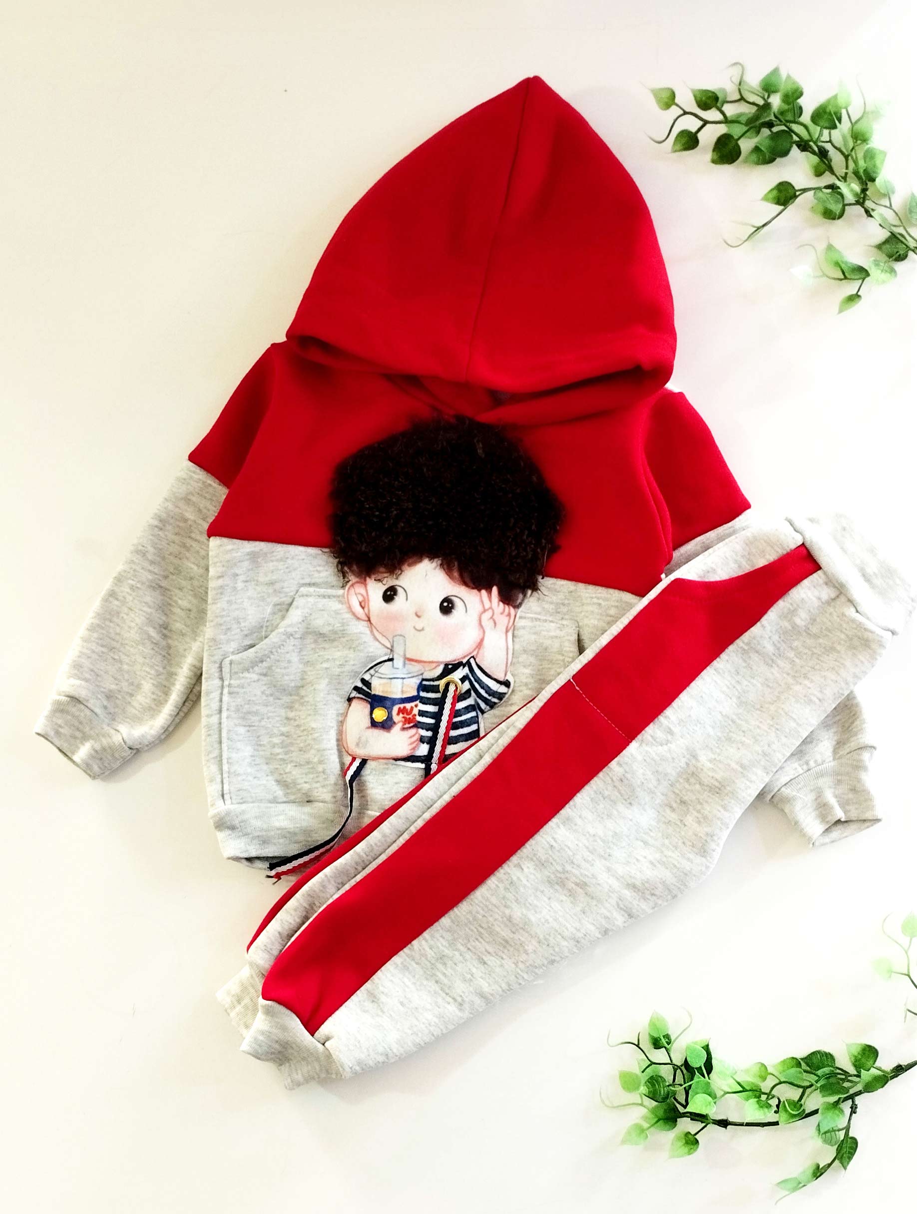 هودی شلوار جذاب موفرفری تو کورکی